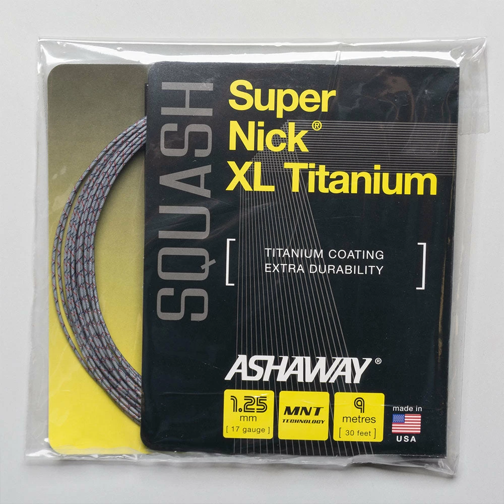 Ashaway SuperNick XL Titanium Squash Squash Accessories 3 Ashaway SuperNick XL Titanium Squash Squash Accessories