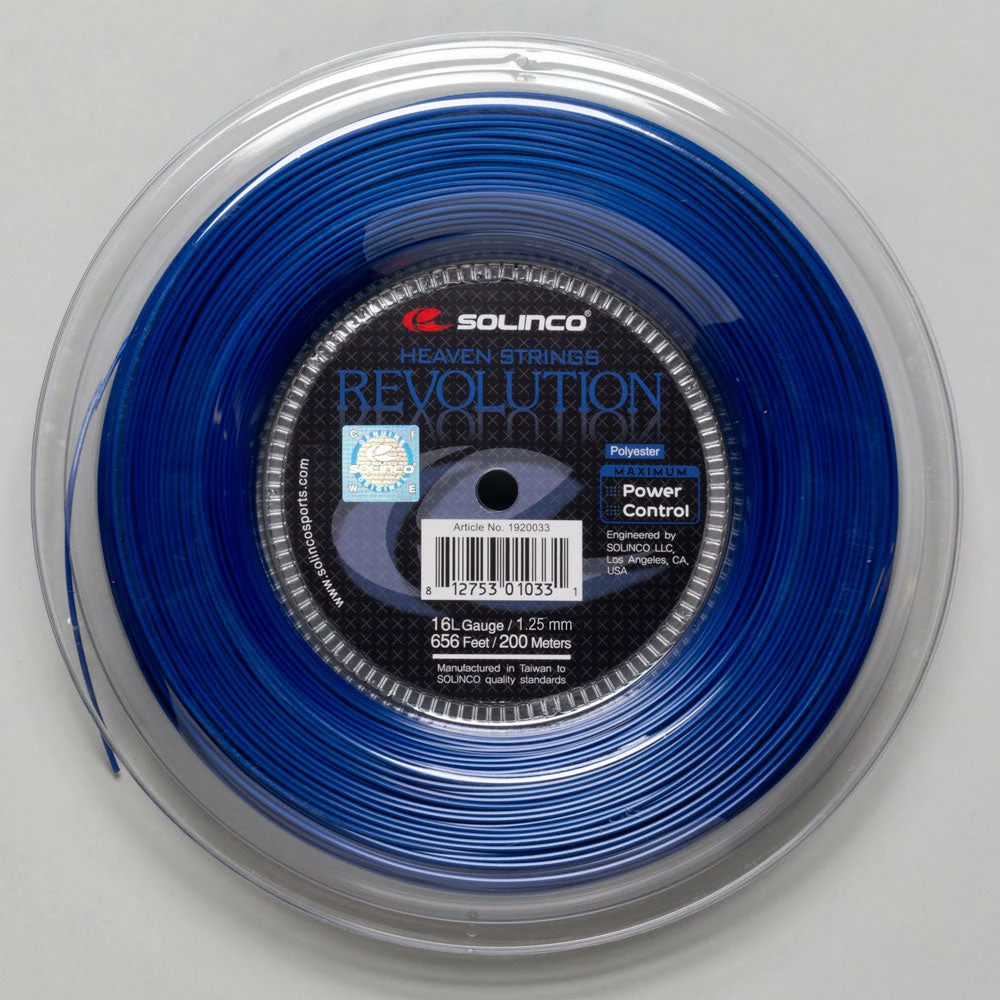 Solinco Revolution 16L 1.25 656' Reel 3 Solinco Revolution 16L 1.25 656' Reel