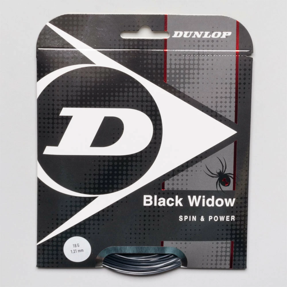 Tennis Accessories Dunlop Black Widow 18 3 Tennis Accessories Dunlop Black Widow 18