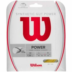 Tennis Accessories Wilson Synthetic Gut Power 17