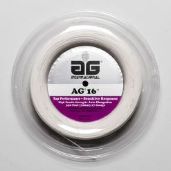AG International AG Synthetic Gut 16G 330' Reel Tennis Accessories 7 AG International AG Synthetic Gut 16G 330' Reel Tennis Accessories