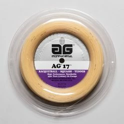 AG International Tennis Accessories AG Synthetic Gut 17G 330' Reel 7 AG International Tennis Accessories AG Synthetic Gut 17G 330' Reel