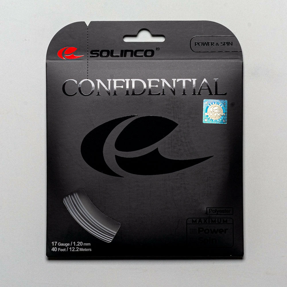 Solinco Confidential 17 1.20 Tennis Accessories 3 Solinco Confidential 17 1.20 Tennis Accessories