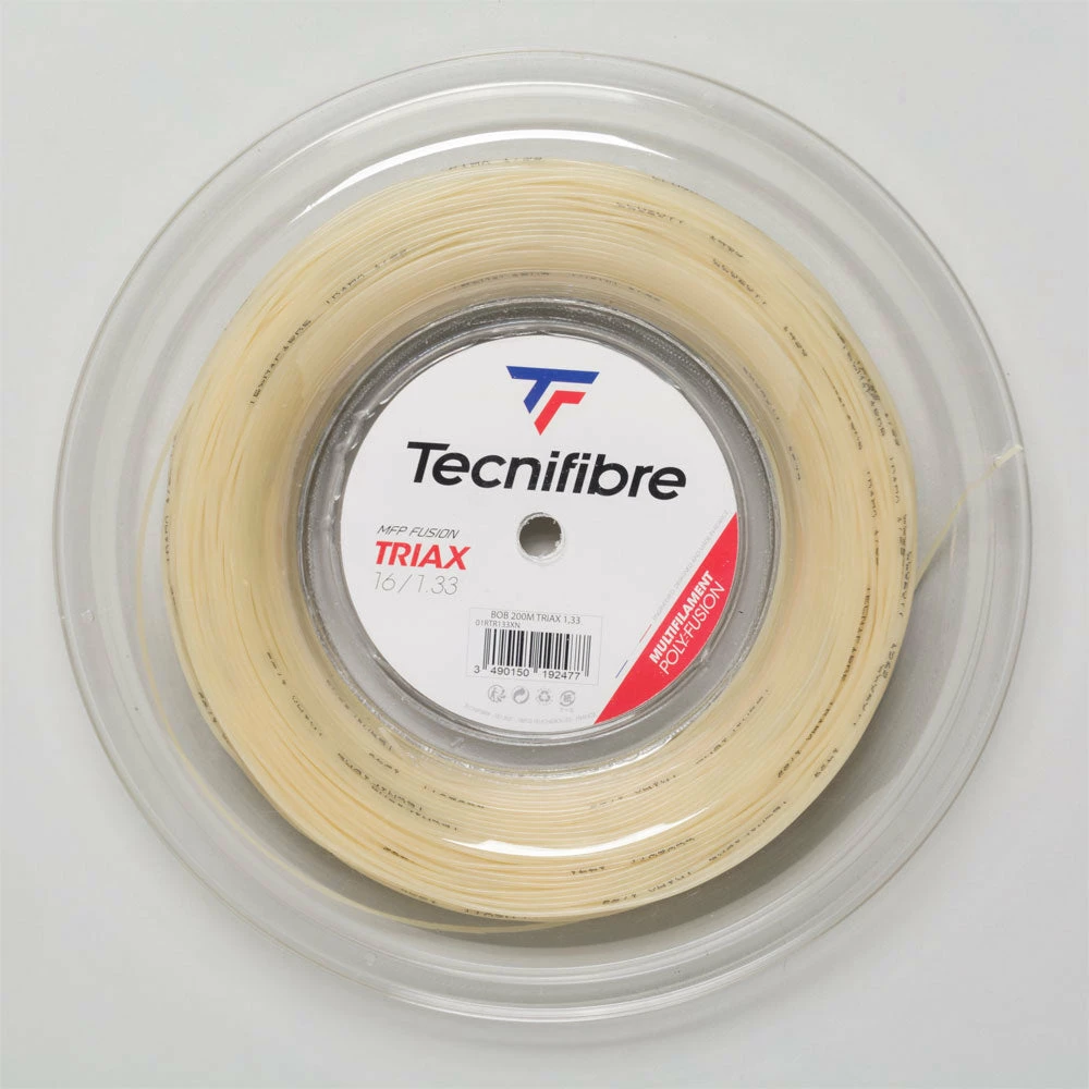 Tecnifibre Triax 16 1.33 660' Reel Tennis Accessories 3 Tecnifibre Triax 16 1.33 660' Reel Tennis Accessories