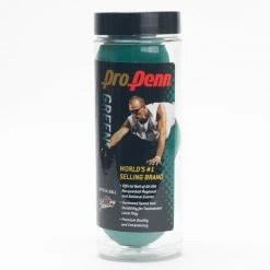 Racquetball Accessories Pro Penn Green 4 Cans