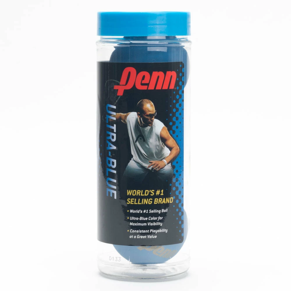 Racquetball Accessories Penn Ultra Blue 4 Cans 4 Racquetball Accessories Penn Ultra Blue 4 Cans