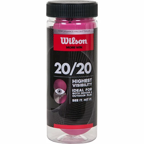 Wilson 20/20 Racquetballs 4 Cans 4 Wilson 20/20 Racquetballs 4 Cans