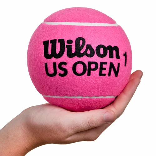 Wilson 5" US Open Mini Jumbo Tennis Ball Pink 3 Wilson 5" US Open Mini Jumbo Tennis Ball Pink