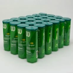 Tennis Accessories Wilson US Open Tournament Green Ball 24 Cans