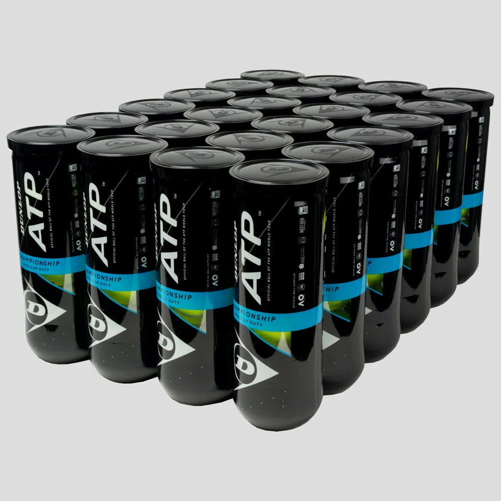 Dunlop ATP Championship Regular Duty 24 Cans Tennis Accessories 3 Dunlop ATP Championship Regular Duty 24 Cans Tennis Accessories