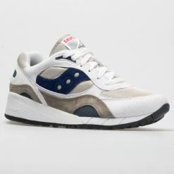 Saucony Shadow 6000 Men's White/Gray/Navy Lifestyle Sneakers