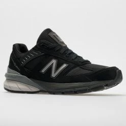 New Balance 990v5 Women's Black/Silver Running Shoes 12 New Balance 990v5 Women's Black/Silver Running Shoes