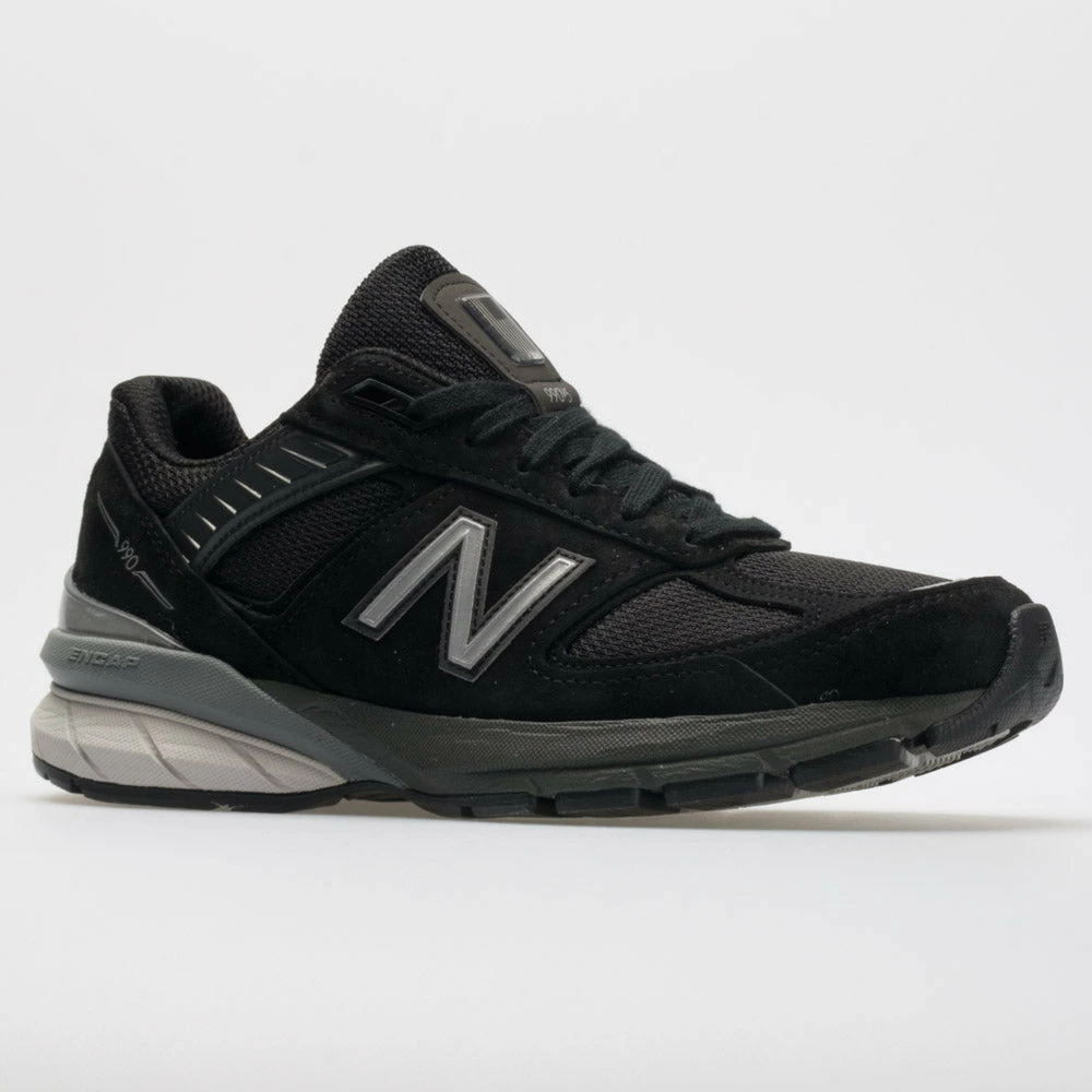 New Balance 990v5 Women's Black/Silver Running Shoes 7 New Balance 990v5 Women's Black/Silver Running Shoes