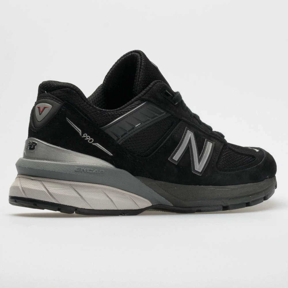 New Balance 990v5 Women's Black/Silver Running Shoes 8 New Balance 990v5 Women's Black/Silver Running Shoes