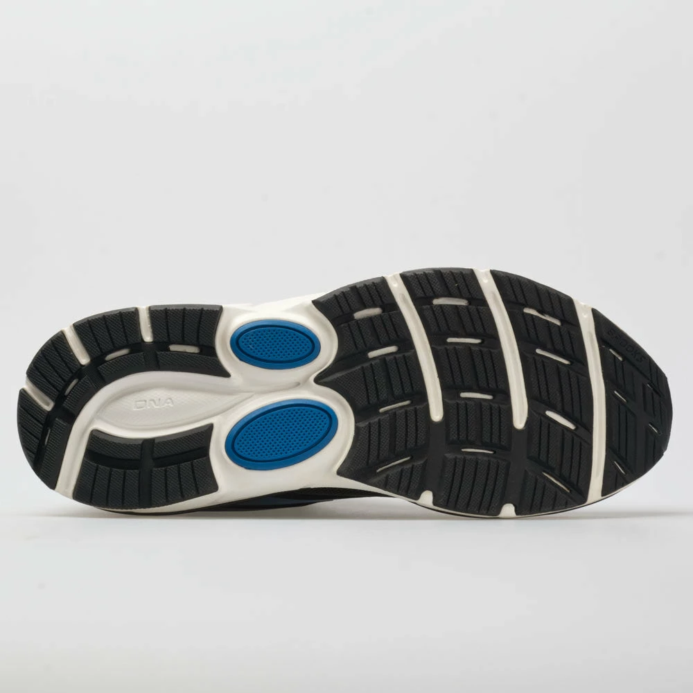 Brooks Dyad 11 Men's Black/Ebony/Blue Running Shoes 6 Brooks Dyad 11 Men's Black/Ebony/Blue Running Shoes