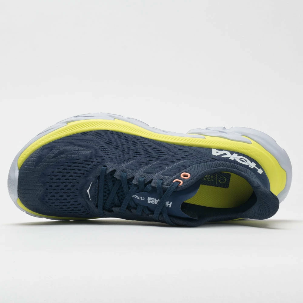 Hoka One One Clifton Edge Women's Moonlit Ocean/Evening Primrose Running Shoes 5 Hoka One One Clifton Edge Women's Moonlit Ocean/Evening Primrose Running Shoes