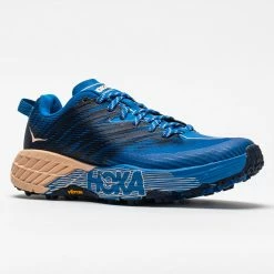 Trail Running Shoes Hoka One One Speedgoat 4 Women's Indigo Bunting/Bleached Apricot 12 Trail Running Shoes Hoka One One Speedgoat 4 Women's Indigo Bunting/Bleached Apricot