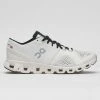 On Running On Cloud X Men's White/Black Running Shoes