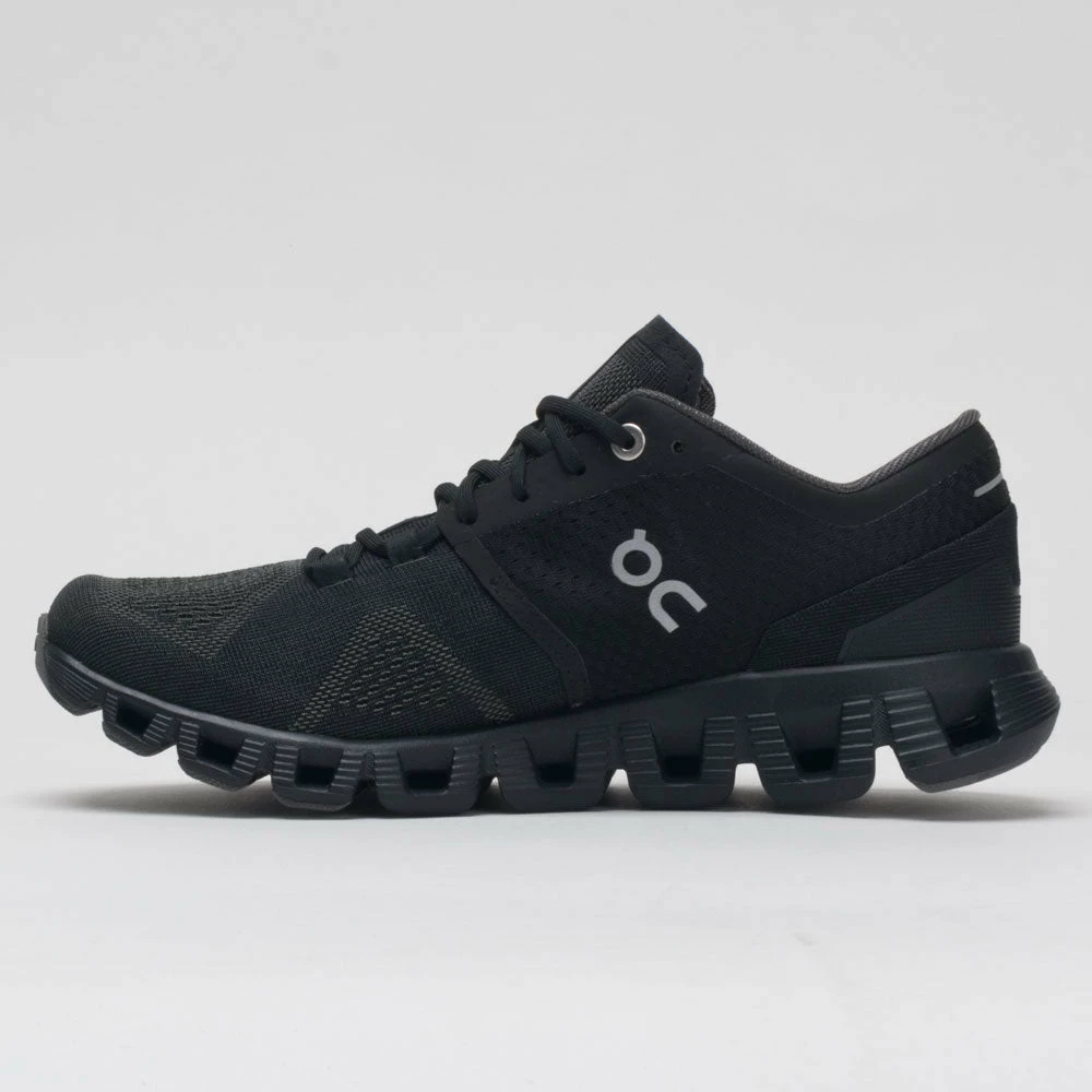 On Running On Cloud X Men's Black/Asphalt Running Shoes 4 On Running On Cloud X Men's Black/Asphalt Running Shoes