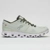 On Running On Cloud X Men's Aloe/White Running Shoes