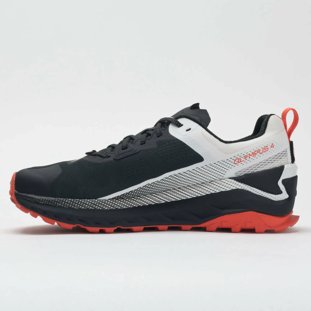 Altra Olympus 4 Men's Black/White Trail Running Shoes 4 Altra Olympus 4 Men's Black/White Trail Running Shoes