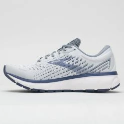 Brooks Ghost 13 Men's White/Gray/Deep Cobalt