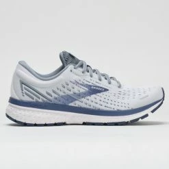 Brooks Ghost 13 Men's White/Gray/Deep Cobalt