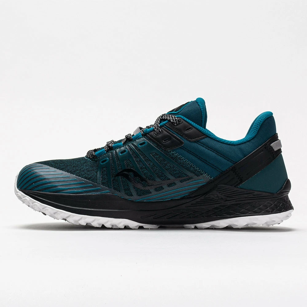 Saucony Mad River TR 2 Men's Deep Teal/Black Trail Running Shoes 4 Saucony Mad River TR 2 Men's Deep Teal/Black Trail Running Shoes