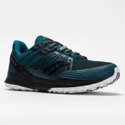 Saucony Mad River TR 2 Men's Deep Teal/Black Trail Running Shoes 12 Saucony Mad River TR 2 Men's Deep Teal/Black Trail Running Shoes