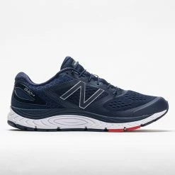 New Balance 840v4 Men's Pigment/White/Red Running Shoes
