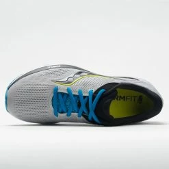 Running Shoes Saucony Guide 14 Men's Alloy/Cobalt 10 Running Shoes Saucony Guide 14 Men's Alloy/Cobalt