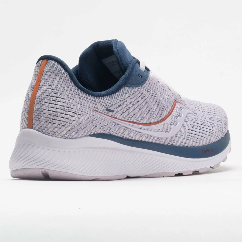 Saucony Guide 14 Women's Lilac/Storm Running Shoes 8 Saucony Guide 14 Women's Lilac/Storm Running Shoes