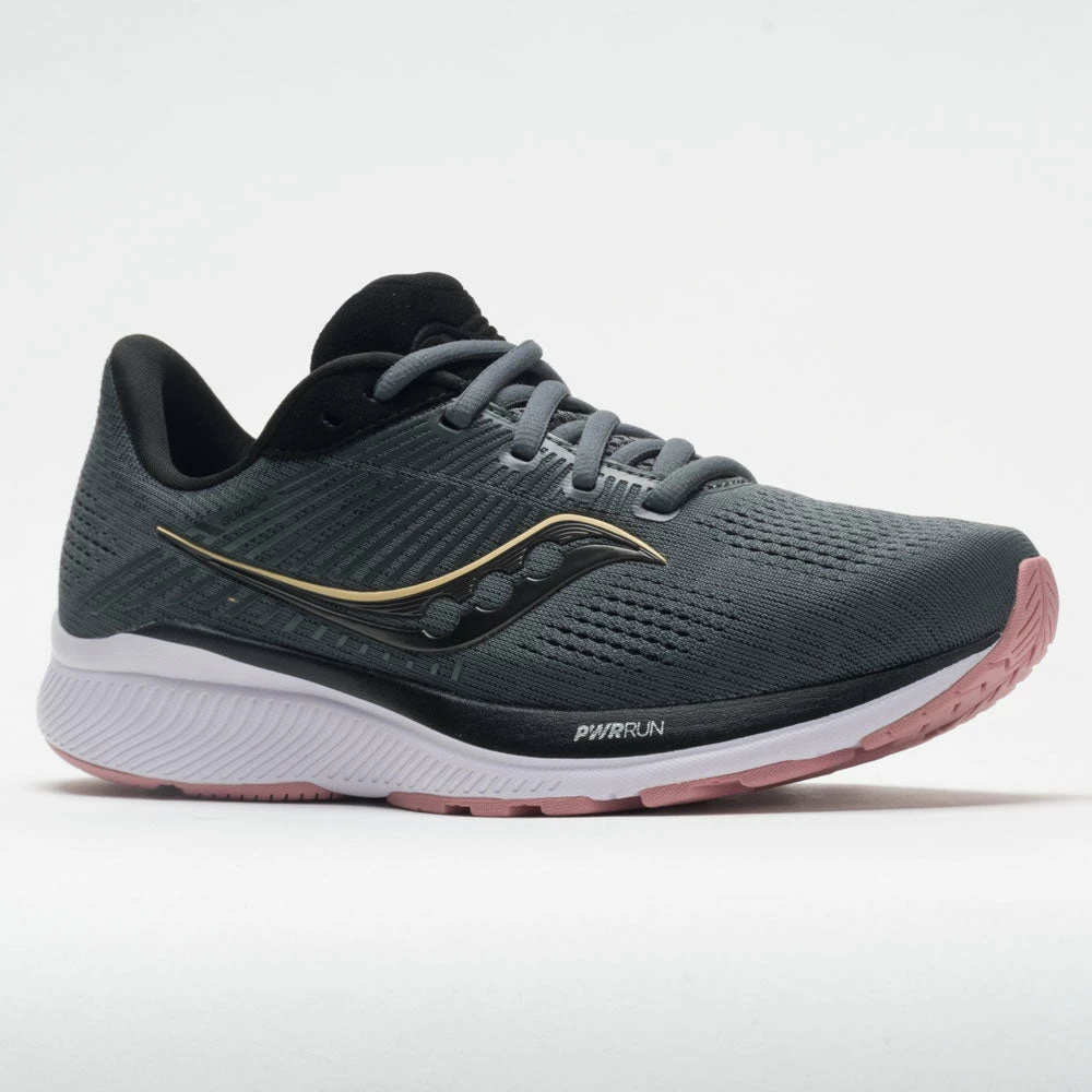 Saucony Guide 14 Women's Charcoal/Rose 7 Saucony Guide 14 Women's Charcoal/Rose