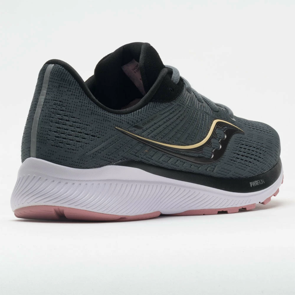 Saucony Guide 14 Women's Charcoal/Rose 8 Saucony Guide 14 Women's Charcoal/Rose