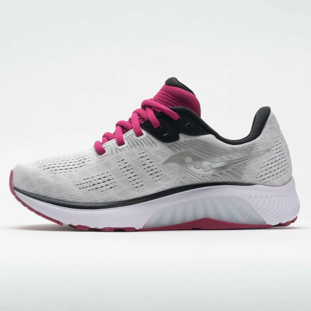 Running Shoes Saucony Guide 14 Women's Alloy/Cherry 4 Running Shoes Saucony Guide 14 Women's Alloy/Cherry