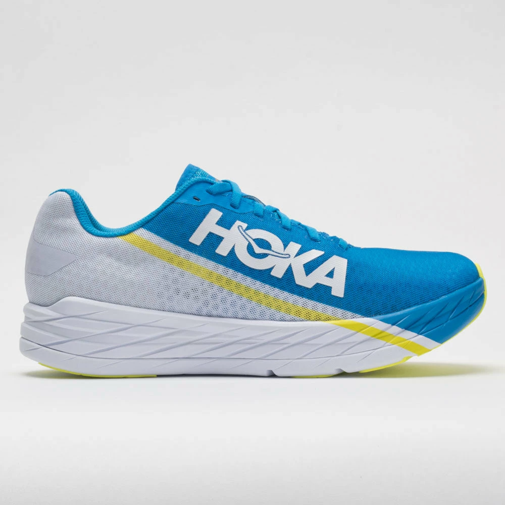 Hoka One One Rocket X Unisex White/Diva Blue 3 Hoka One One Rocket X Unisex White/Diva Blue