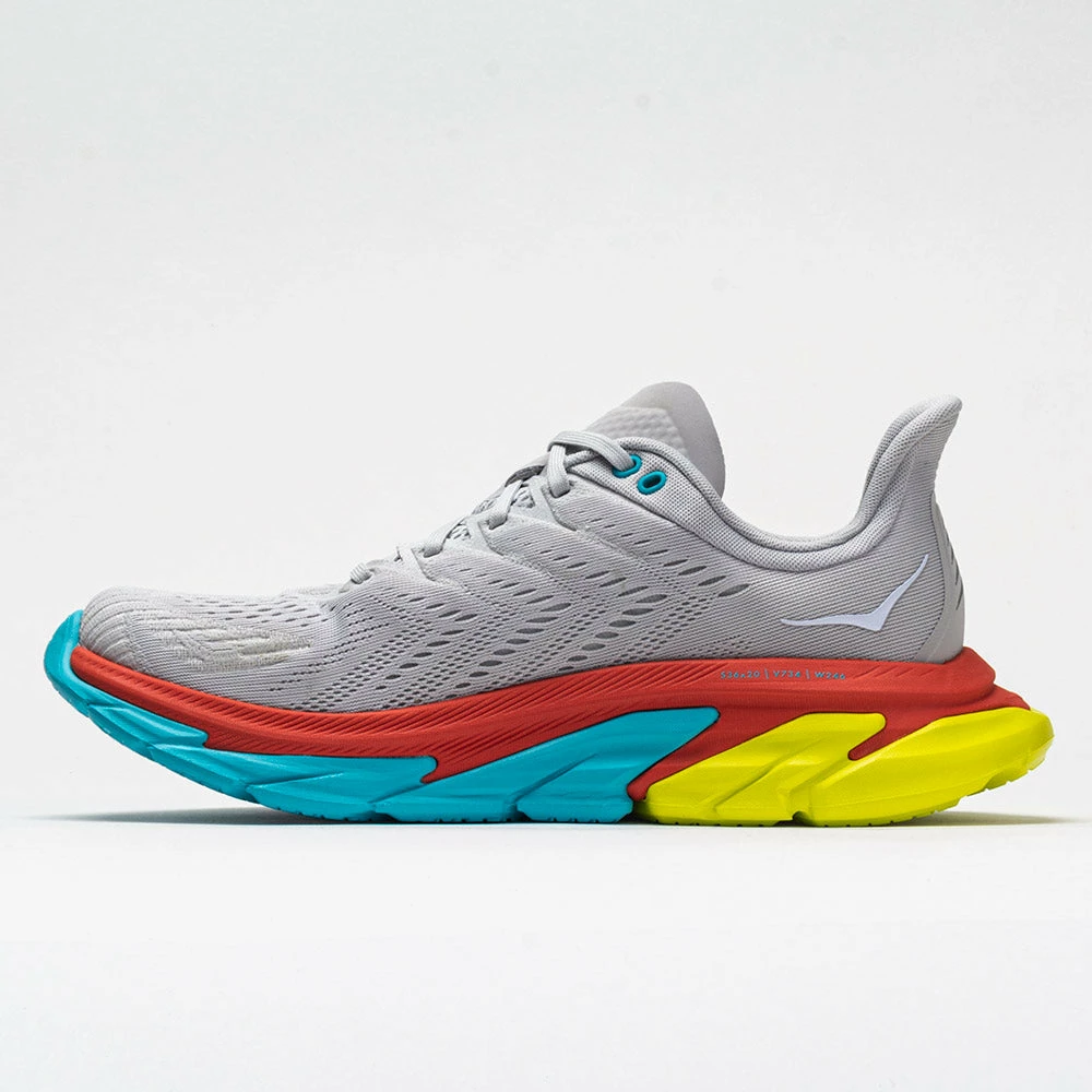 Running Shoes Hoka One One Clifton Edge Men's Lunar Rock/White 4 Running Shoes Hoka One One Clifton Edge Men's Lunar Rock/White