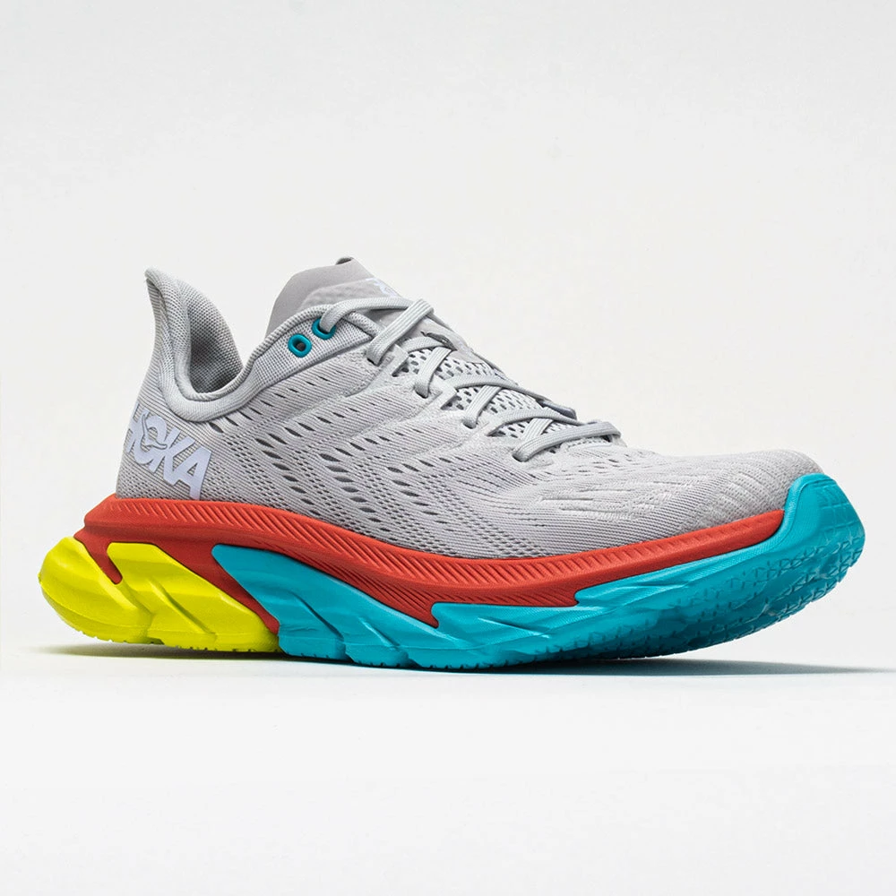 Running Shoes Hoka One One Clifton Edge Men's Lunar Rock/White 7 Running Shoes Hoka One One Clifton Edge Men's Lunar Rock/White