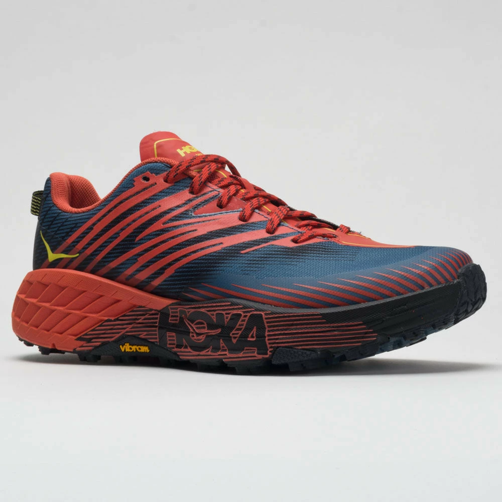 Hoka One One Speedgoat 4 Men's Fiesta/Provincial Blue 7 Hoka One One Speedgoat 4 Men's Fiesta/Provincial Blue