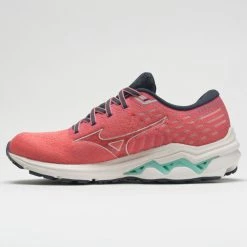 Mizuno Wave Inspire 17 Waveknit Women's Ignition Red/Snow White Running Shoes