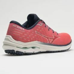 Mizuno Wave Inspire 17 Waveknit Women's Ignition Red/Snow White Running Shoes 13 Mizuno Wave Inspire 17 Waveknit Women's Ignition Red/Snow White Running Shoes