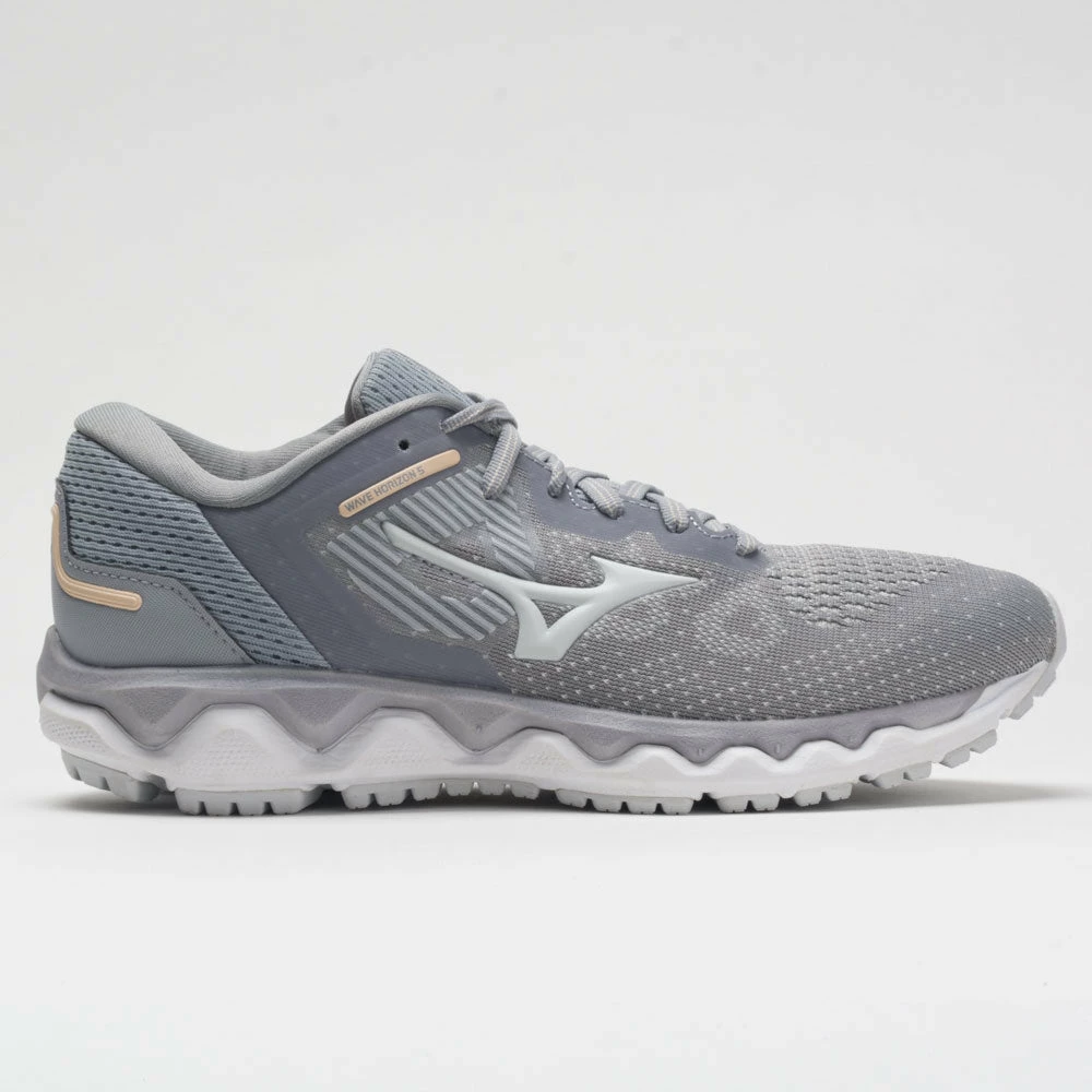 Running Shoes Mizuno Wave Horizon 5 Women's Silver Filigree/Barely Blue 3 Running Shoes Mizuno Wave Horizon 5 Women's Silver Filigree/Barely Blue