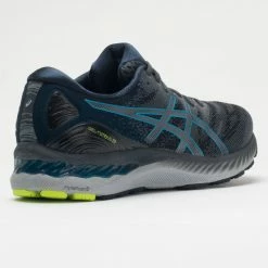 ASICS GEL-Nimbus 23 Men's Carrier Gray/Digital Aqua Running Shoes