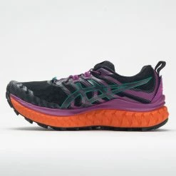 ASICS Trabuco Max Women's Black/Digital Grape Running Shoes