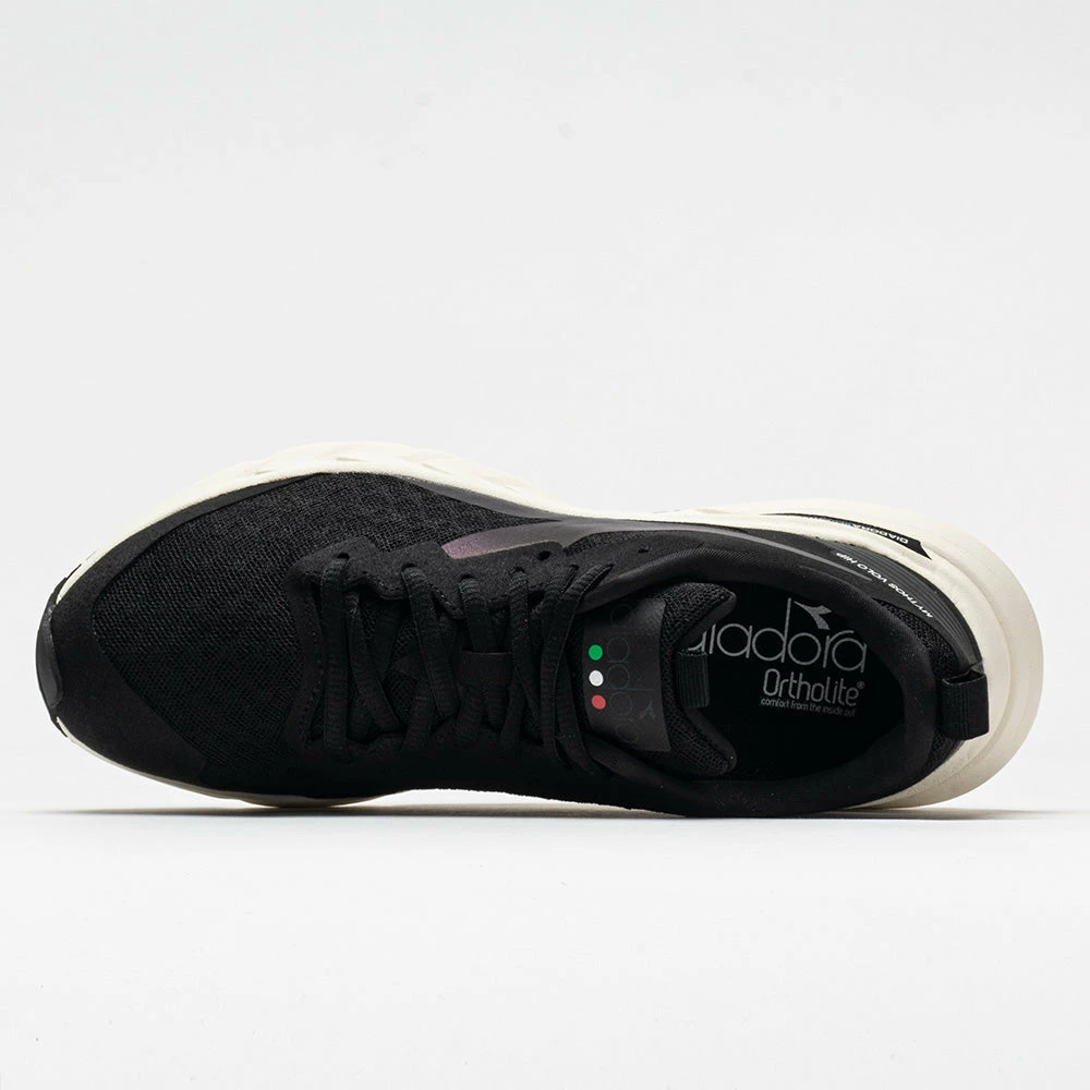 Diadora Mythos Blushield Volo Men's Hip Black/Almond Milk Running Shoes 5 Diadora Mythos Blushield Volo Men's Hip Black/Almond Milk Running Shoes