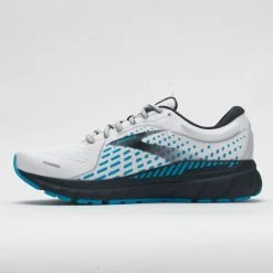 Brooks Adrenaline GTS 21 Men's White/Grey/Atomic Blue Running Shoes