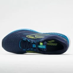 Running Shoes Brooks Glycerin GTS 19 Men's Navy/Blue/Nightlife 10 Running Shoes Brooks Glycerin GTS 19 Men's Navy/Blue/Nightlife