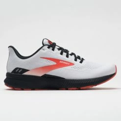 Brooks Launch 8 Men's White/Black/Red Clay