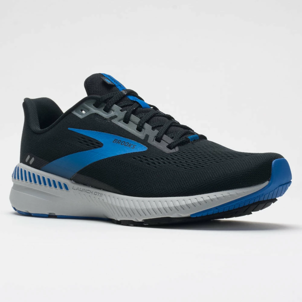 Running Shoes Brooks Launch GTS 8 Men's Black/Gray/Blue 7 Running Shoes Brooks Launch GTS 8 Men's Black/Gray/Blue