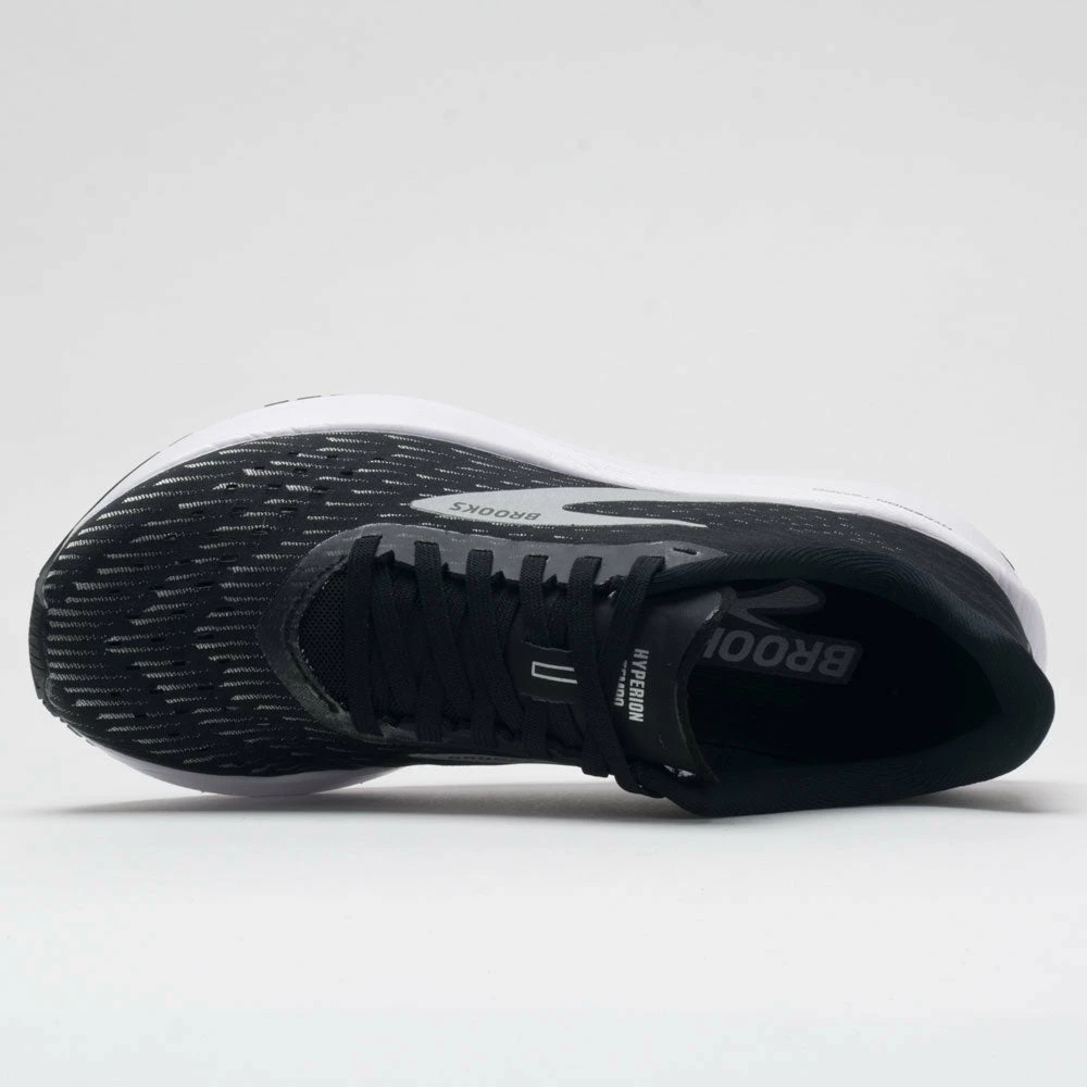 Brooks Hyperion Tempo Women's Black/Silver/White Running Shoes 5 Brooks Hyperion Tempo Women's Black/Silver/White Running Shoes